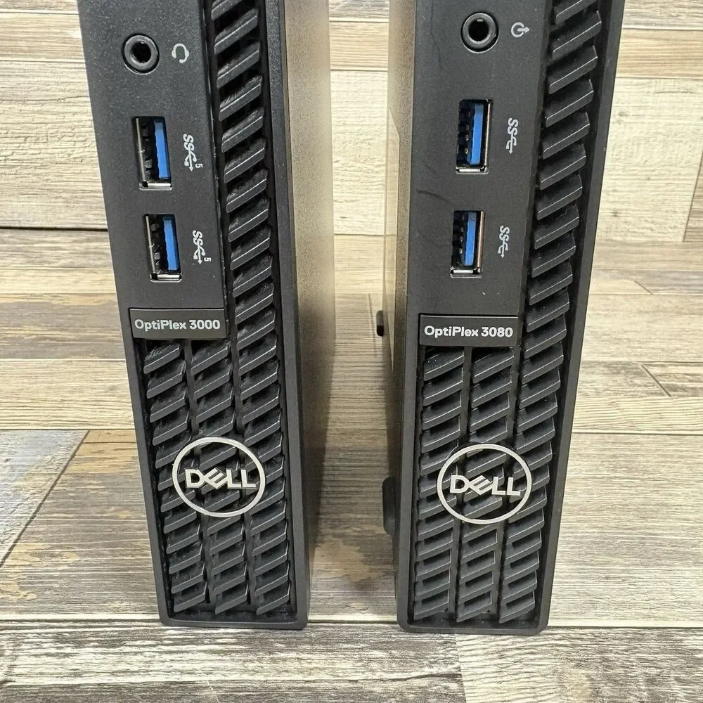 Lot Of 2 Dell Optiplex Micro 3080 & 3000 - No CPU/RAM/SSD/OS/PSU (READ)